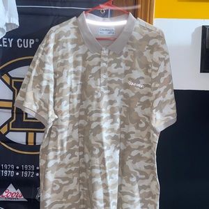 Calvin Klein men’s 2xl polo short sleeve button up